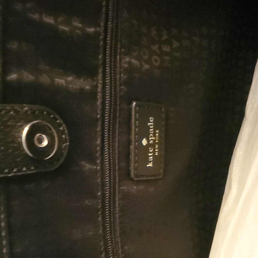 Kate Spade Black Leather Shoulder Bag - Picture 9 of 10